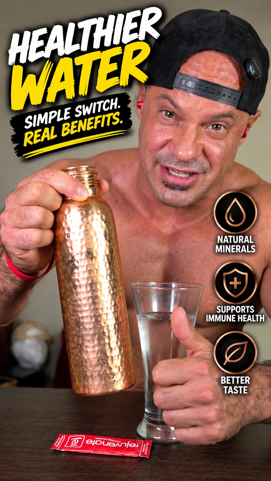 Copper Essentials · Copper Water Bottle